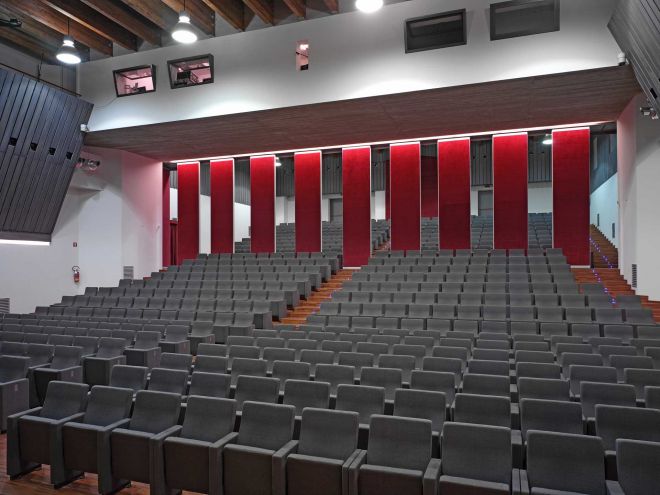 Auditorio en Italia