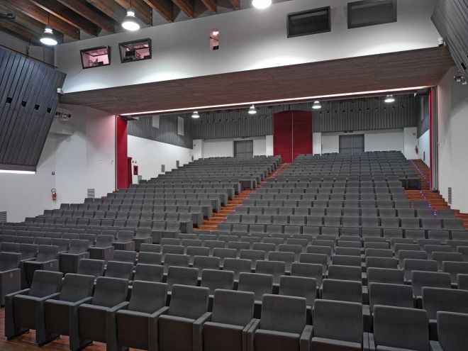 Auditorio en Italia