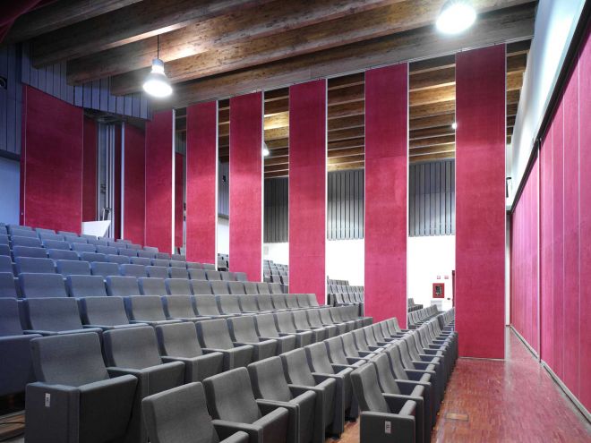 auditorio en Italia.