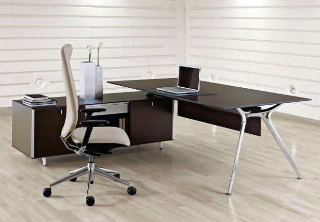 escritorio y silla de dirección
